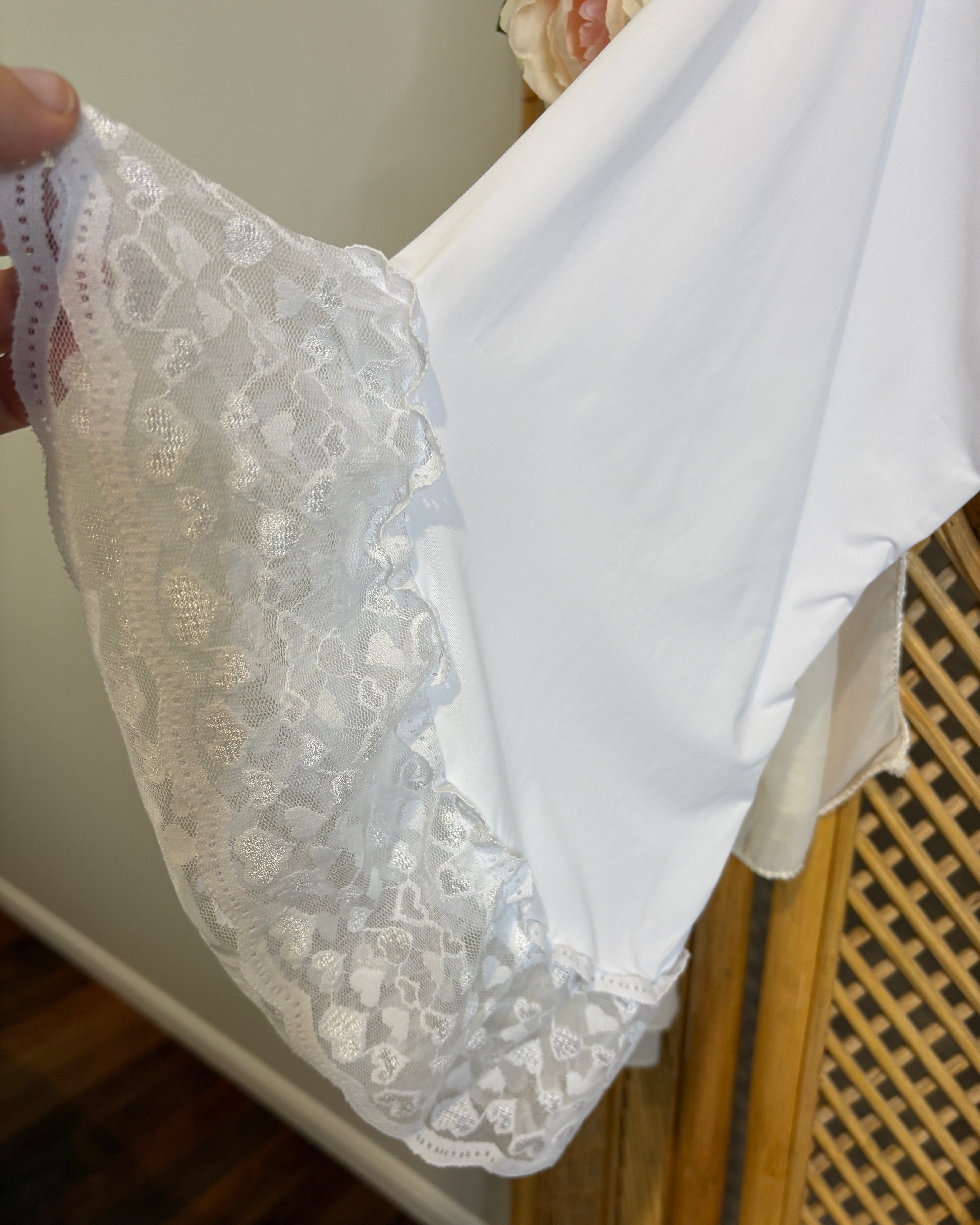 Sleeve detail of the Let Love In Robe