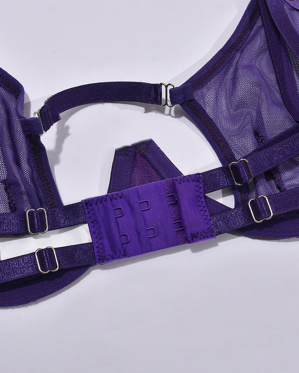 Double back adjustments on the Split Decision Bra from The Blackmarket