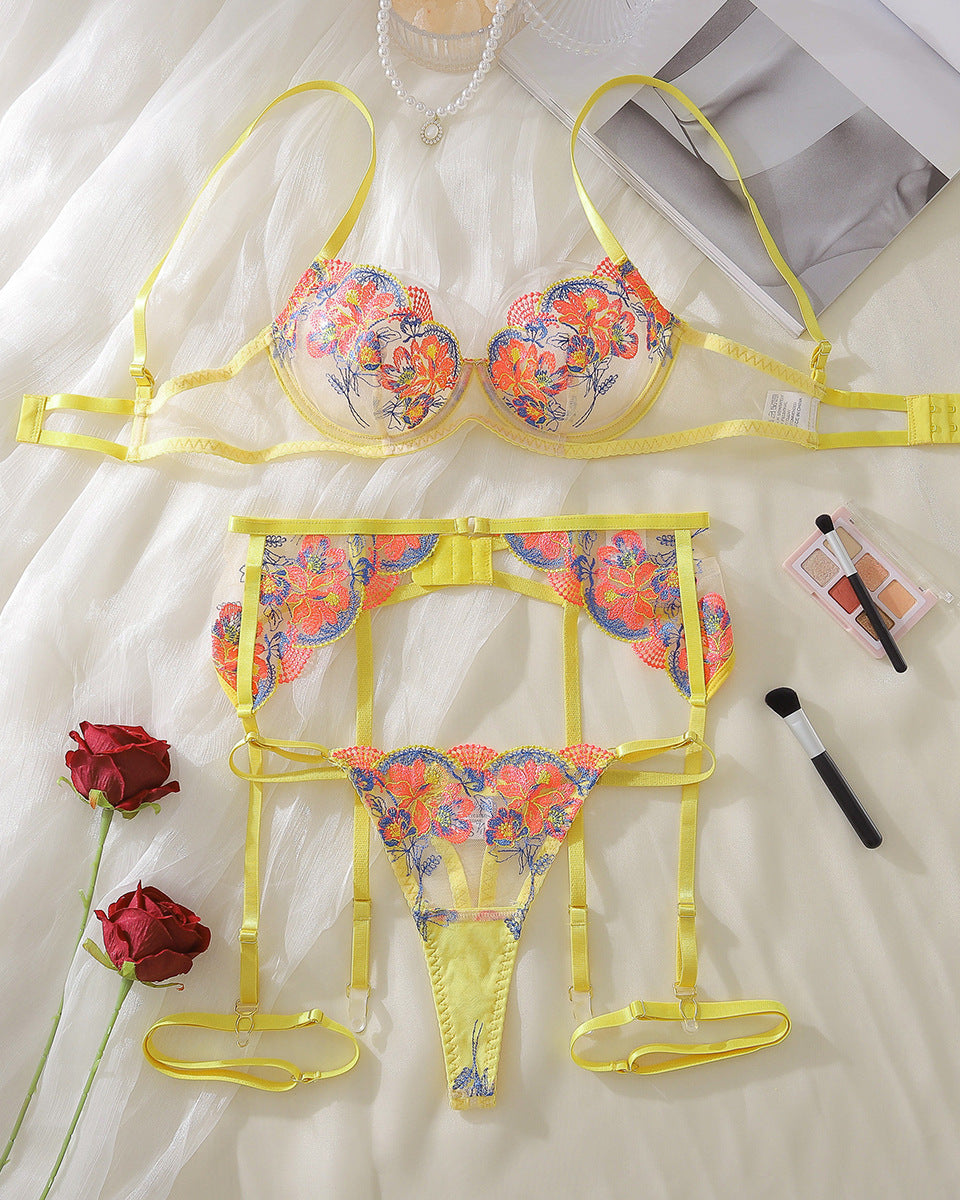 Yellow Sexy Lingerie Set from The Blackmarket Lingerie