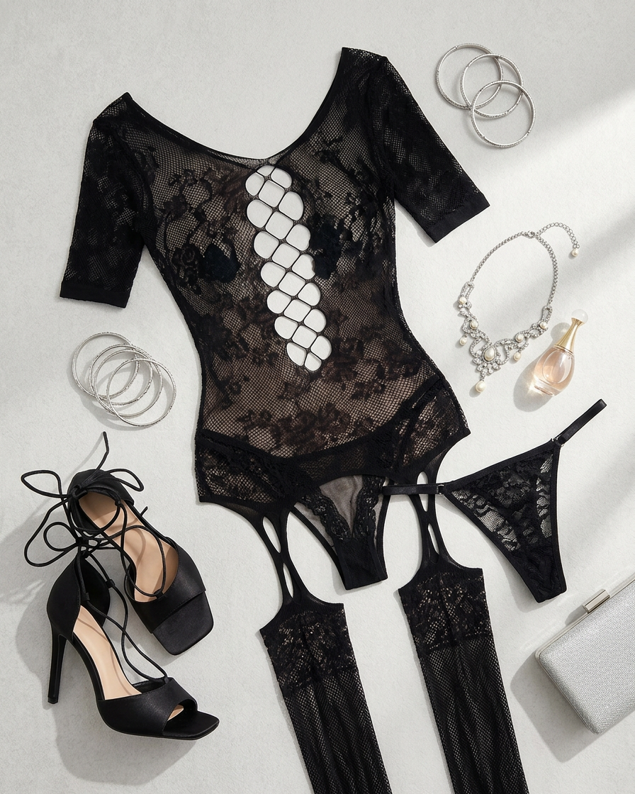 ultra stretchy all in one bodstocking