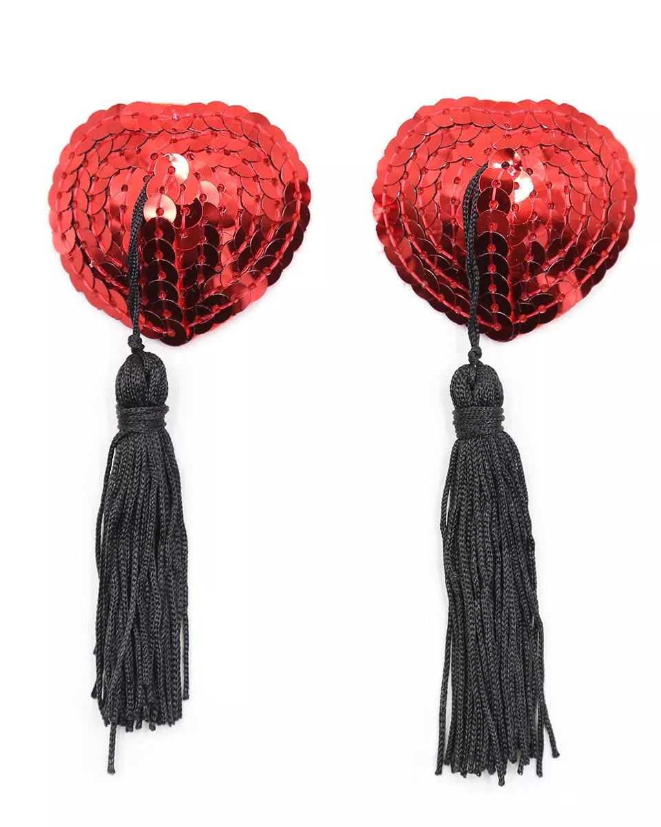 Sequin Nipple Covers Pasties from The Blackmarket