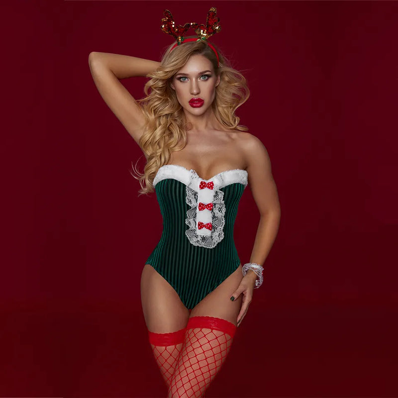 It would be Rudolf not to.. Xmas Bodysuit