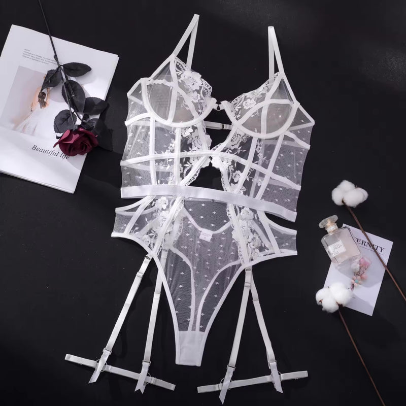 And Just Like That - White - The Blackmarket Lingerie and Swimwear