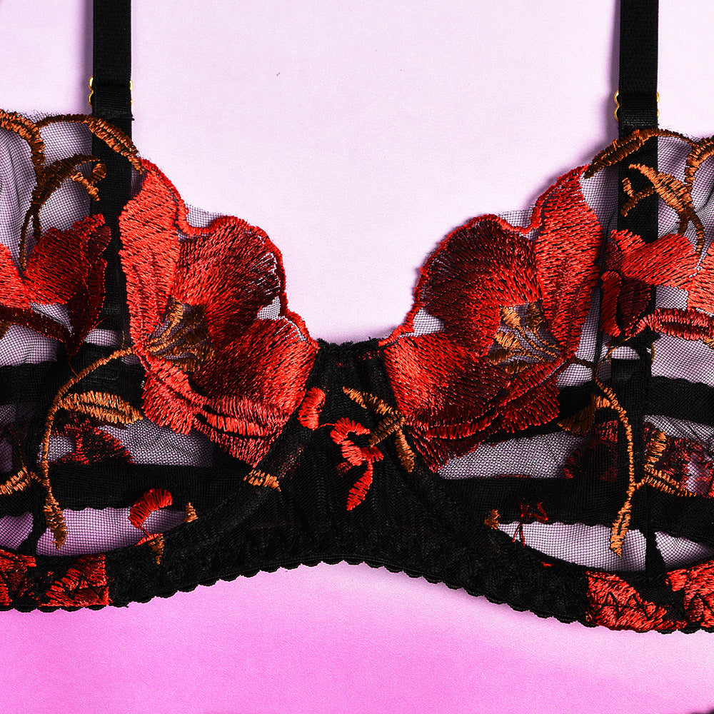 Infatuated - Bra, G and Garter Belt - The Blackmarket Lingerie and Swimwear