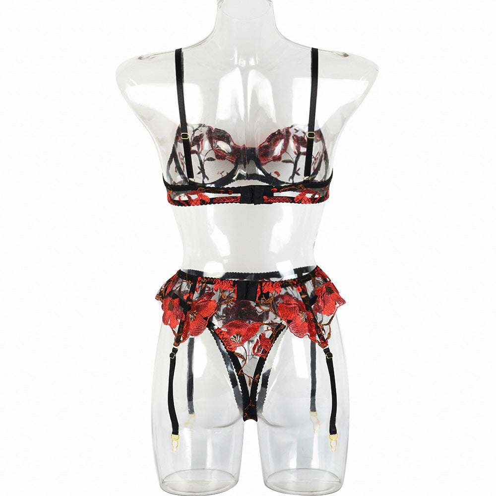 Infatuated - Bra, G and Garter Belt - The Blackmarket Lingerie and Swimwear