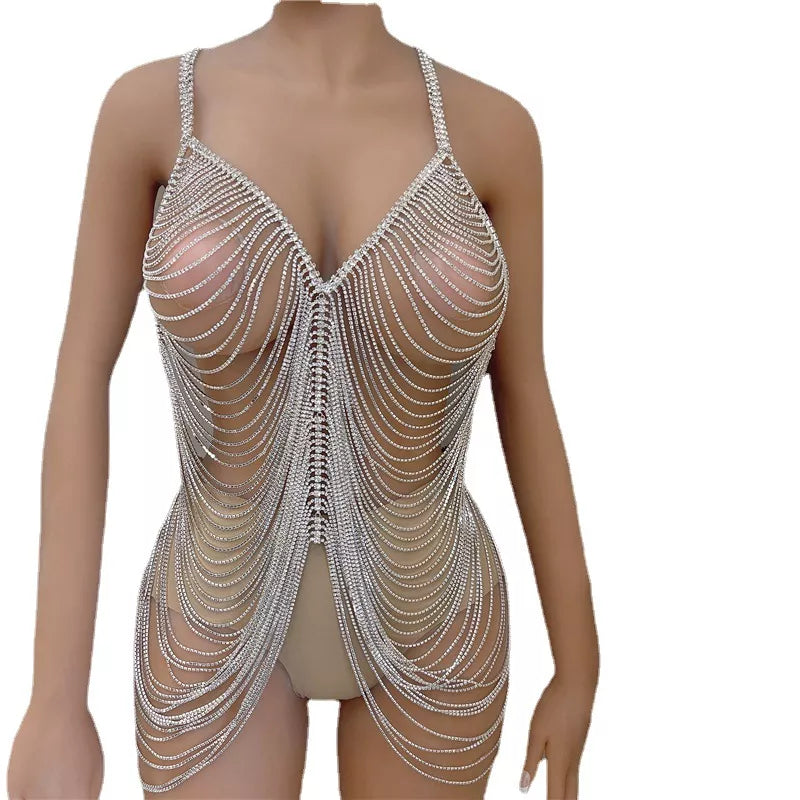 It's No Illusion - Sparkle Dress - Back in Stock! - The Blackmarket Lingerie and Swimwear