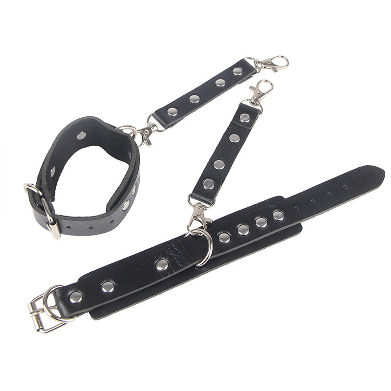 Call the Shots - Leather Harness and Cuffs