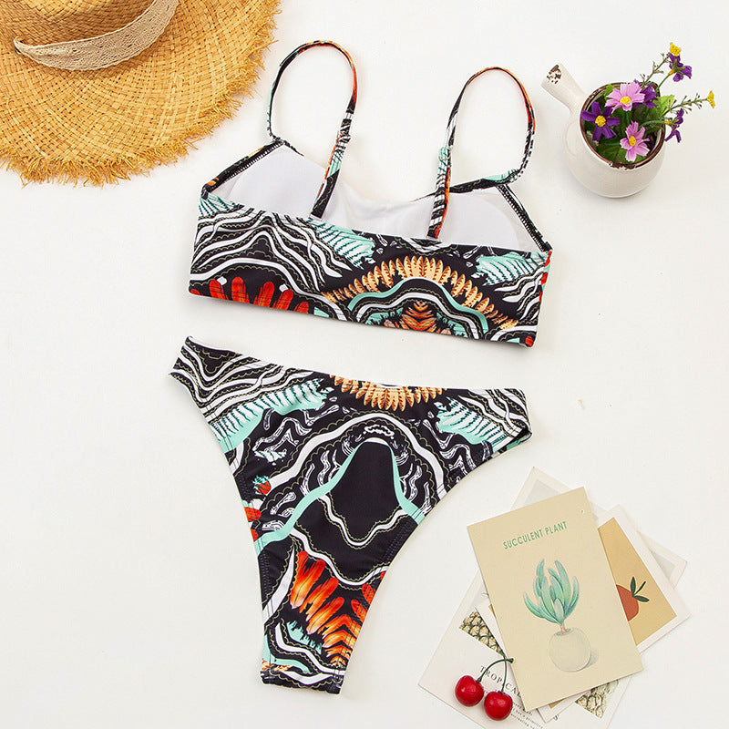 Indian Summer - Crop Bikini - theblackmarket.net.au