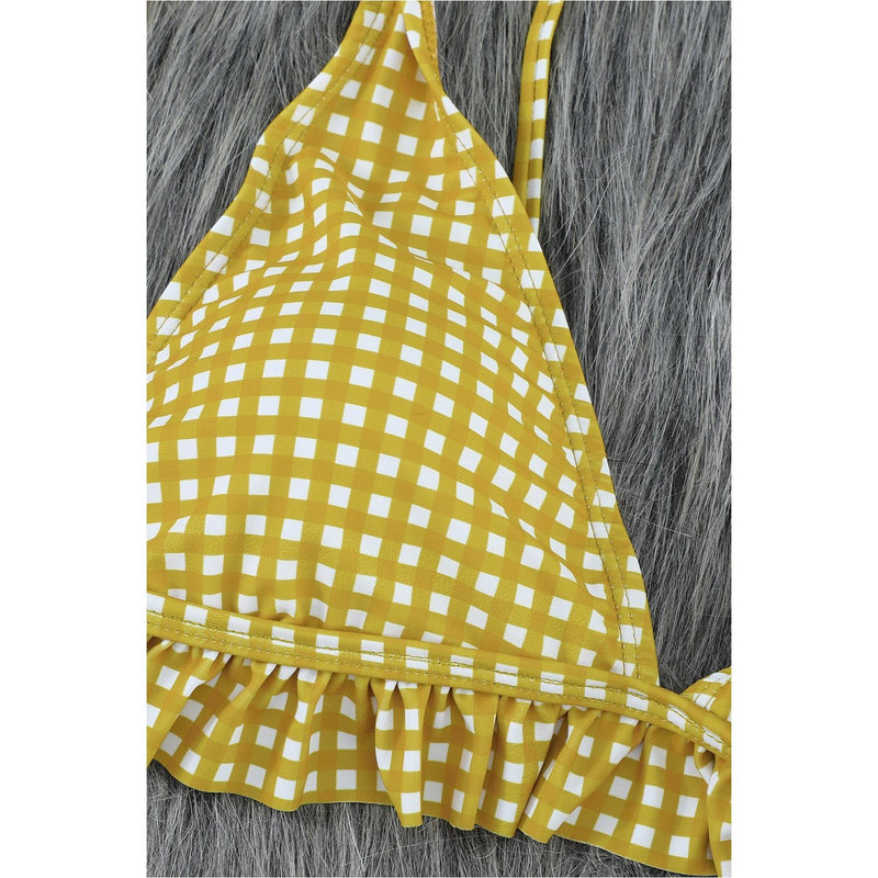 Daydreamer Bikini - Yellow - theblackmarket.net.au