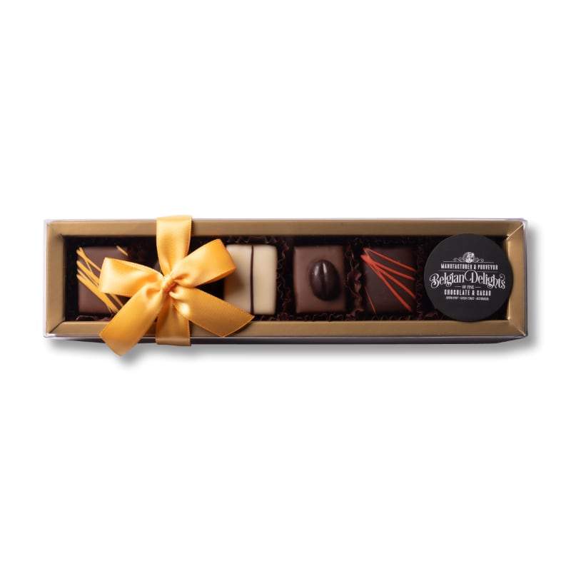 Deluxe Chocolates - Assorted Box - Six pieces - theblackmarket.net.au